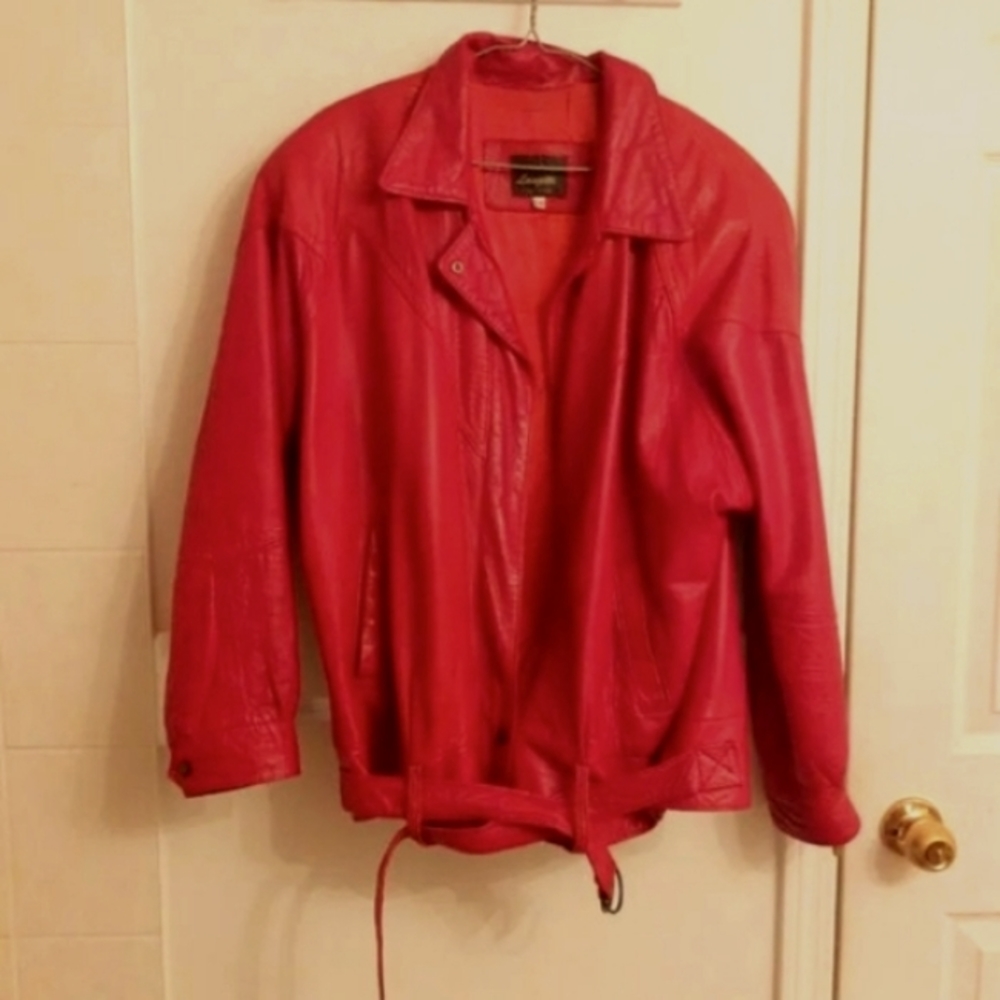 Red Leather Jacket